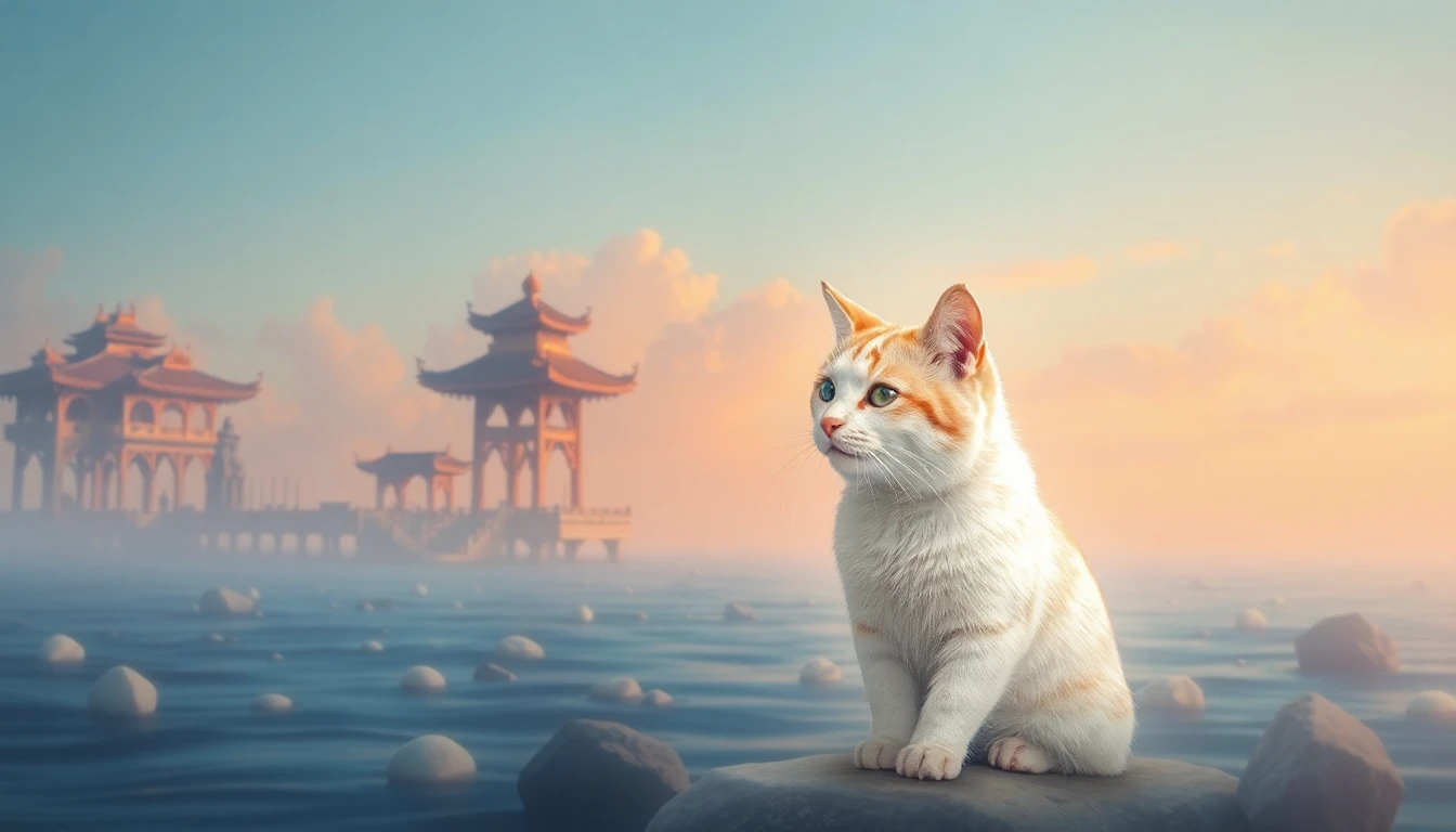 小猫吃鱼